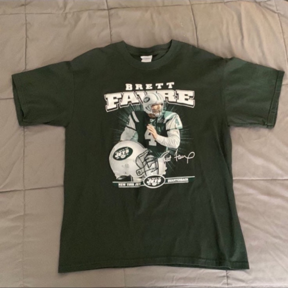 Vintage New York Jets Brett Favre T-Shirt